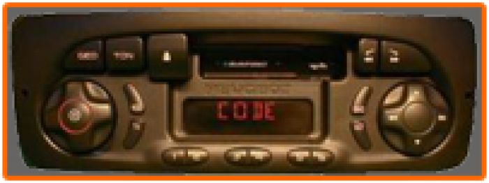 Codice Sblocco Autoradio gruppo Peugeot Blaupunkt BPXXX (attraverso il numero di serie)