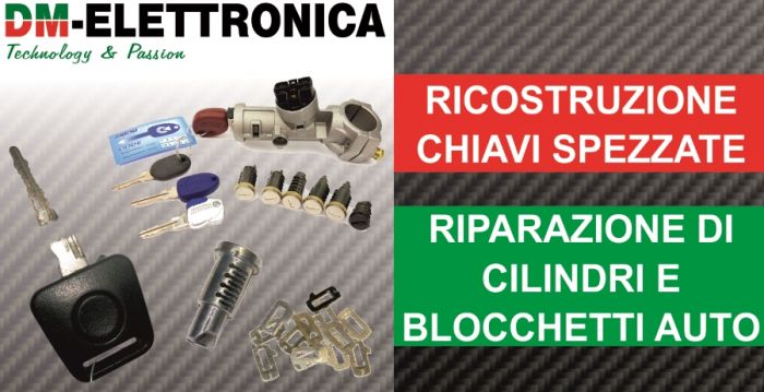 Ricostruzione di chiavi spezzate