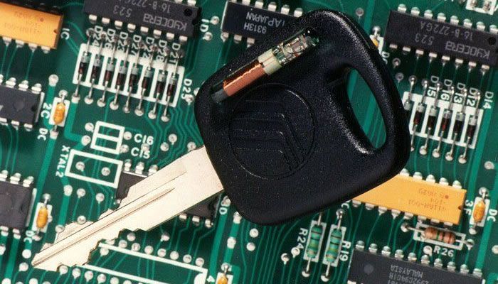 Programmazione del CHIP TRASPONDER della CHIAVE